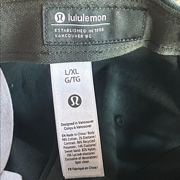 🆕 LULULEMON Classic Ball Cap *Wash Rainforest Green NWT Size L/XL - Picture 7 of 16